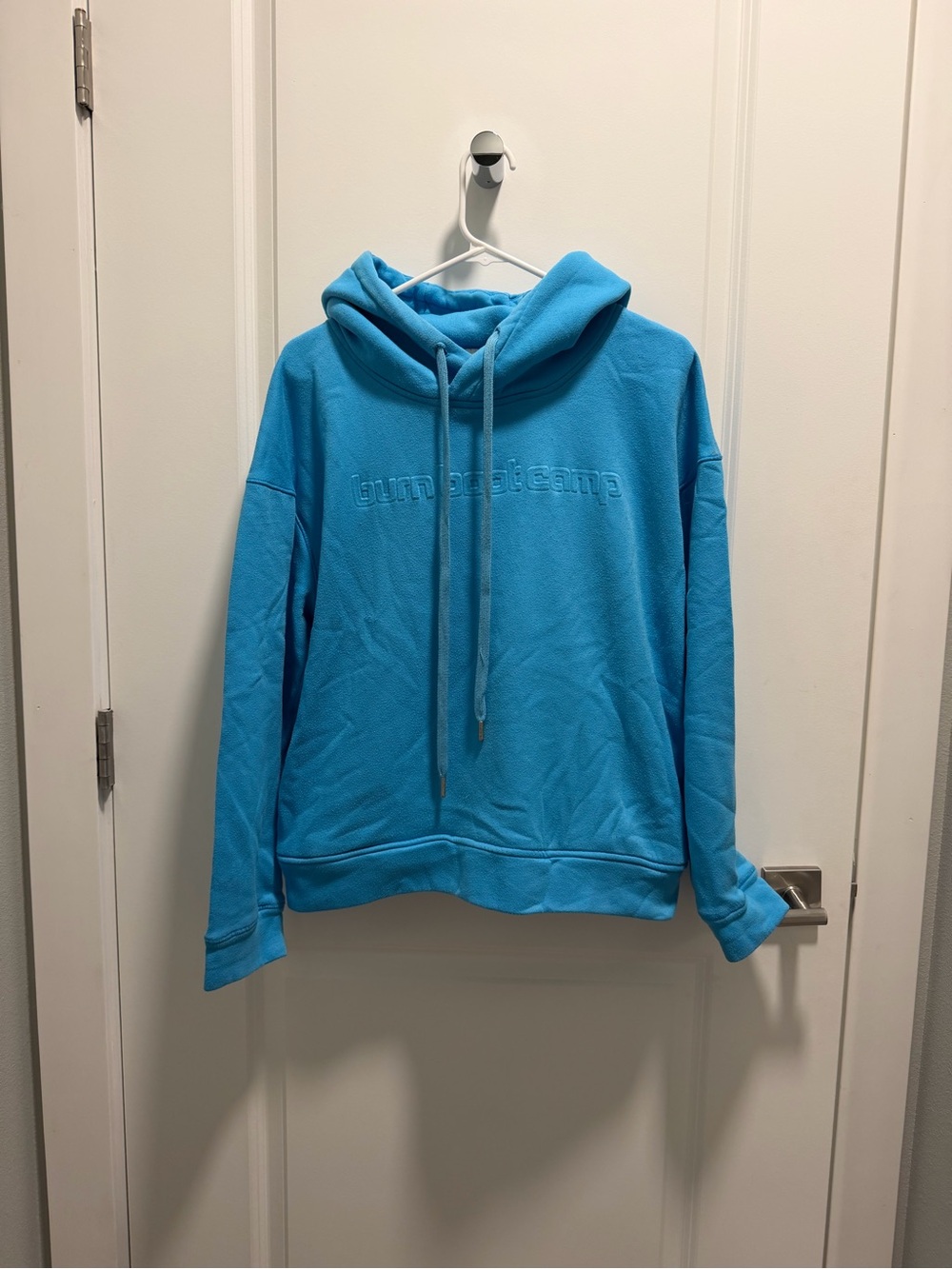 Light Blue Burn Boot Camp Hoodie Sweatshirt